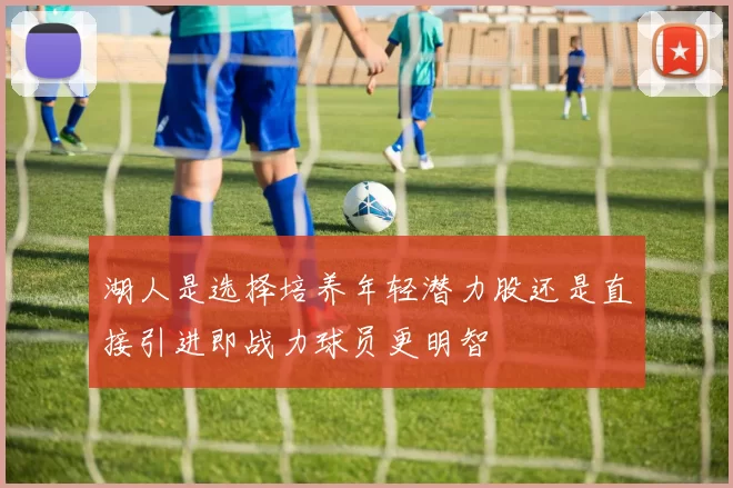 湖人是选择培养年轻潜力股还是直接引进即战力球员更明智